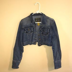 Cropped Jean Jacket